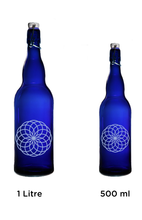Load image into Gallery viewer, Blue Bottle Love - 500ml &amp; 1 Litre Eternal Lotus

